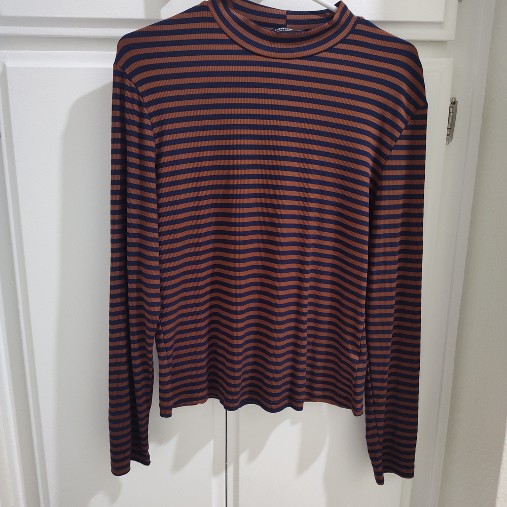 Striped Long Sleeve Dress
